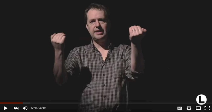 Eric_Pineault professeur economiste sociologue extrait conference sur austerite avril 2015 via YouTube Revue Liberte