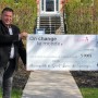 La Municipalité de St-Louis-de-Gonzague remet 5 000 $ à la Fondation de l’Hôpital
