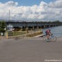 Travaux : aucun détour sécuritaire pour les cyclistes sous le pont Larocque