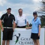 Francis Berthiaume est 3e après 2 rondes au Championnat de golf junior du Québec