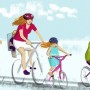 Sous le soleil samedi – Randonnée familiale en vélo à Ormstown :)