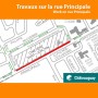 Fermeture de la rue principale à Châteauguay