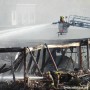 Un incendie détruit l’ex-usine Spexel de Beauharnois