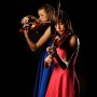 Les jeunes violonistes Rosabelle Slevan et Audrey Long en première partie de Suzie LeBlanc