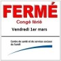 1er mars : des services fermés au CSSS du Suroît