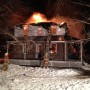 Le feu détruit une maison du chemin de la Beauce