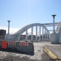 Début des travaux sur le pont Blanc