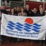 Le drapeau campivallensien à Lac-Mégantic