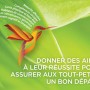 Développement des enfants à la maternelle – l’Opération Colibri à Vaudreuil-Soulanges