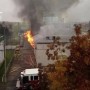 Incendie majeur sur le boulevard Mgr-Langlois