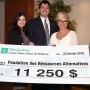 La Caisse Desjardins de Bellerive remet 11 250 $ à la FRAS