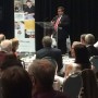 Denis Coderre en conférence devant la Chambre de commerce