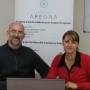 Laurent Brache et Halina Dovert de Systèmes Abeona