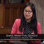 Anne Quach inquiète de la situation des réfugiés à la frontière