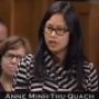 Anne Quach dénonce la position du ministre Bill Morneau