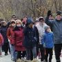 Retour de La Grande marche de Châteauguay et Mercier