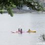 Travaux de stabilisation de la berge au Centre nautique de Châteauguay