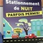 Retour du stationnement de nuit… parfois permis en hiver à Valleyfield