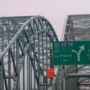 Une voie ouverte sur le pont Honoré-Mercier le 11 mars