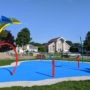 Inauguration des jeux d’eau au parc des Sorbiers de Mercier