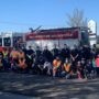 Corvée de nettoyage des pompiers de Valleyfield