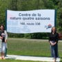 Plus de 72 000 $ pour le Centre de la nature Quatre-Saisons