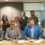 Châteauguay : signature de la convention collective des techniciens de scène