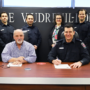 Signature de la convention collective entre Vaudreuil-Dorion et ses pompiers