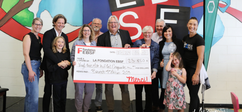 La Fondation EBSF amasse 23 850 $ lors du Brunch de la rentrée