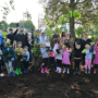 Inauguration d’une microforêt à Mercier