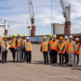 Pont de l’Île-aux-Tourtes : 470 poutres acheminées au Port de Valleyfield