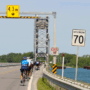 La traversée à vélo facilitée sur le pont Saint-Louis-de-Gonzague