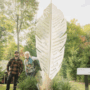 Quatre nouvelles installations artistiques au parc-nature Harwood