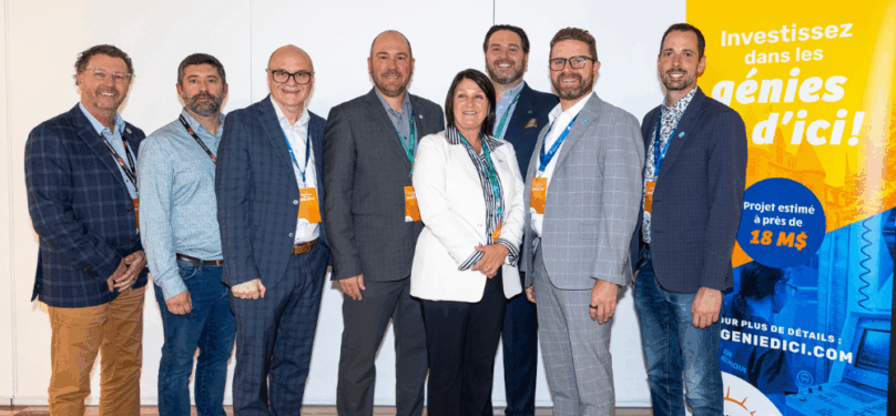 Desjardins, Groupe Meloche et ALI Excavation s’unissent pour soutenir les génies d’ici Desjardins, Groupe Meloche et ALI Excavation s’unissent pour soutenir les génies d’ici