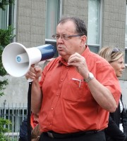 Réjean Beaulieu, maire St-Urbain-Premier (CLSC Ste-Martine) Photo INFOSuroit.com