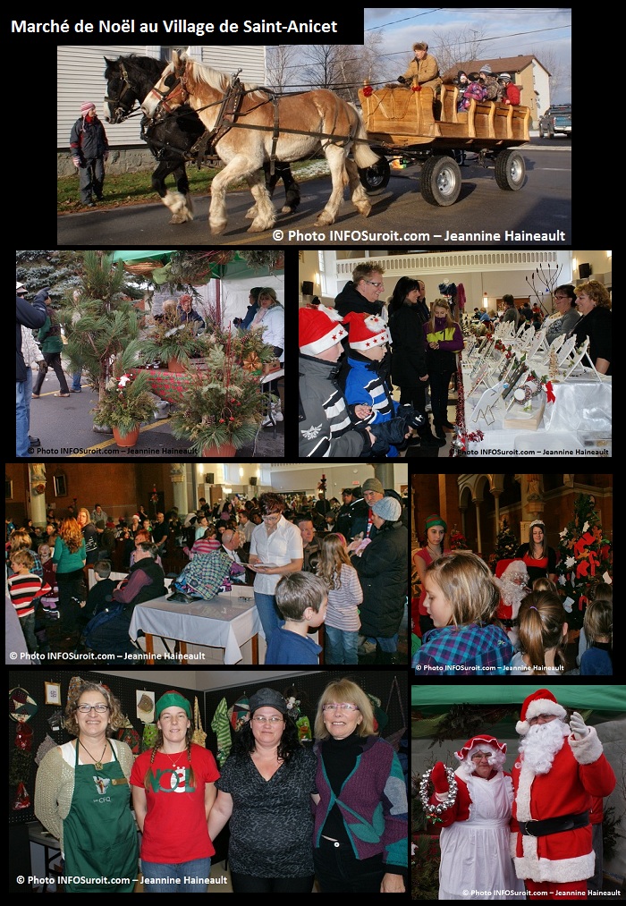 Noel au Village de St-Anicet Artisans Chevaux Caleche Decorations Cadeaux et plus Photos INFOSuroit_com_Jeannine_Haineault