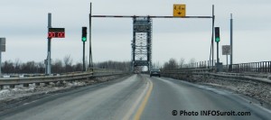 Pont Larocque signalisation feux de circulation Photo INFOSuroit.com_