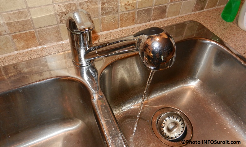 eau potable lavabo pression Photo INFOSuroit_com