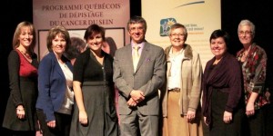 Isabelle Legault, Diane Ladouceur, Genevieve Boileau, Richard Beliveau, Nicole Presseau, Marie-Josee Beaudoin et Helene Morin Photo courtoisie