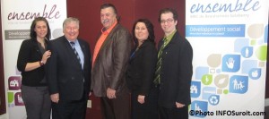 Politique-Developpement-social-MRC-A_Jalbert_Desforges-D_Lapointe-Y-Daoust-C_Geneau-et-R_Pelletier-photo-INFOSuroit