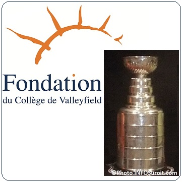Fondation-College-Valleyfield-logo-et Coupe-Stanley-Photo-INFOSuroit-com_