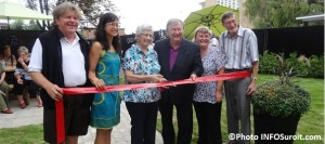 Inauguration-amenagement-exterieur-Centre-action-benevole-Valleyfield-elus-et-representants-organisme-photo-INFOSuroit