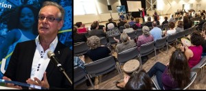 Culture-et-citoyennete-Simon_Brault-et-vue-d-ensemble-assistance-Photos-VVD-pour-INFOSuroit_com