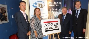 Entreprise-Argex_Titane_Inc-a-Valleyfield-G_Laperriere_J_Brunet-D_Lapointe-et-R_Bonnell-photo-INFOSuroit_com