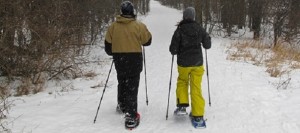 amateurs-de-plein-air-hiver-Centre-ecologique-Fernand-Seguin-raquettes-neige-Photo-HSB