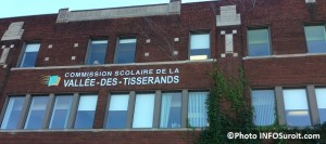 Commission-scolaire-Vallee-des-Tisserands-siege-social-ancien-College-de-Beauharnois-Photo-INFOSuroit_com