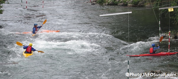 kayakistes en pratique a Valleyfield Photo INFOSuroit_com