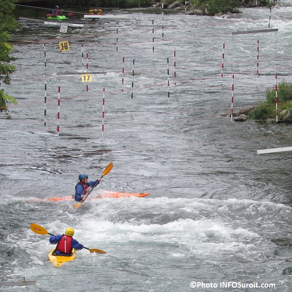 kayakistes en pratique riviere Saint-Charles Valleyfield Photo INFOSuroit_com