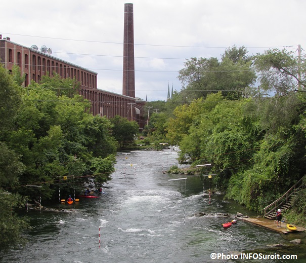 riviere Saint-Charles site entrainement et competitions kayak eau vive Photo INFOSuroit_com