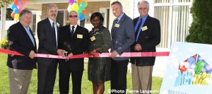 Inauguration Maison de repit Jean-Reid Valleyfield coupe de ruban Photo Pierre Langevin courtoisie FRAS